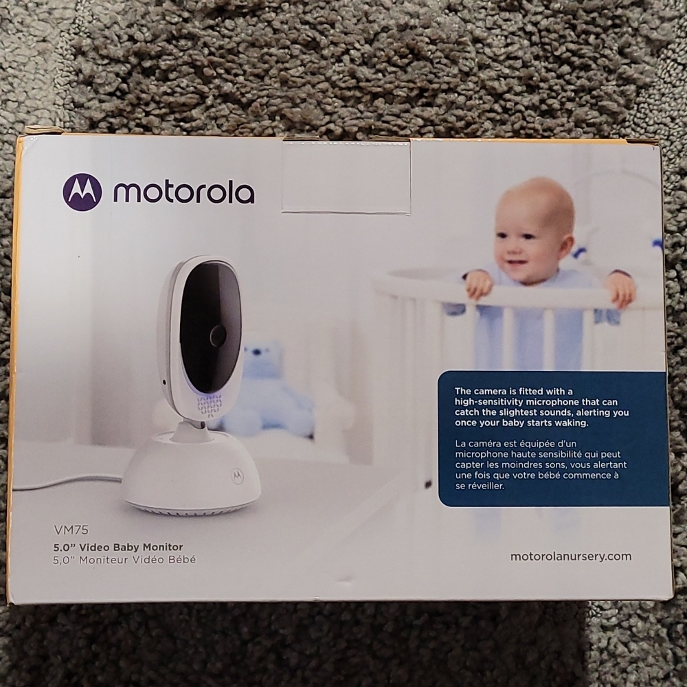 Motorola VM75 5.0" Video Baby Monitor - Picture 4 of 11